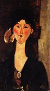 Amedeo Modigliani Beatrice Hastings in Front of a Door oil on canvas